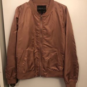 Mauve Pink Bomber Jacket - WORN ONCE